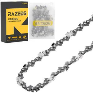 Carbide Chainsaw Chain 16 Inch, 3/8" LP Pitch, .043" Gauge, 55 Drive Links, Fits Stihl MS170, MS171, MS180c - 36100050055, R55 (1 Chain)