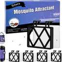 3 Pack Mosquito Attractant Bait Refill Cartridge with Hanging Hook for Bug Zappers, Great for Fruit Fly Traps for Indoors Outdoor to Trap and Increase Catch Rates
