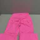 YEOREO CoreFlex Flare Leggings with Pockets for Women Scrunch Workout Leggings Butt Lifting Gym Yoga Pants, Rose Red, 31.5 inseam