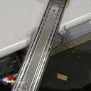 Heavy Duty Drawer Slides Full Extension Side Mount 14 16 18 20 22 24 26 28 30 32 34 36 40 Inch 150 Lbs Metal Dresser Cabine Rails Tracks Glides Runner 1 Pair (Without Lock, 22 Inch)