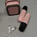 IROO Karaoke Machine for Kids, 2026 TOP Toys Birthday Gifts Ideas for Girls Ages 4, 5, 6, 7, 8, 9, 10, 12+ Years Old, Portable Mini MP3 Player with 2 Wireless Mics for Party