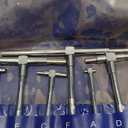 Beslands 6 Pc Telescoping Gage Set, 5/16" - 6" Range, T-Bore Hole Gauges w/Pouch, High Precision Telescopic Bore Gauge T-Gage Set (5/16" to 6")