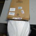 Bemis 7300SLEC Slow Close Toilet Seat, Easy Clean Hinges and Durable Plastic Seat, Made in USA, Elongated, White