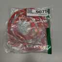 MRGLAS 3.2A USB C Charger Cable,[4-Pack,10+6.6+3.3+1.6FT] USB A to USB C Right Angle Gold-Plated Type C Charger Fast Charging Durable Braided Cord for iPhone 17 16 15 Samsung S10 Note 10 S21 LG-Red