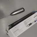 SIMPLETASTE Milk Frother Handheld Electric Foam Maker, Drink Mixer with Stainless Steel Whisk for Cappuccino, Bulletproof Coffee, Latte, Gray, with Stand, Battery Operated