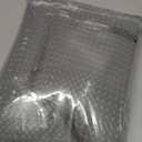 N&Y HOME Waffle Weave Shower Curtain with Snap-in Fabric Liner Set, 12 Hooks Included - Grey Shower Curtain Hotel Style, Water-Repellent & Washable, Mesh Top Window - 71x72, Gray