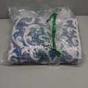 Morebes Washable 2x6 Bathroom Runner Rug, Floral Rug Runners for Hallways 6 Feet Non Slip Vintage Kitchen Runner Rug, Soft Low Pile Floor Carpet for Laundry Room Bedroom, Light Blue