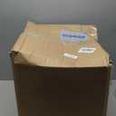 Goose Feather Down Fiber Comforter Queen Size, Ultra Soft Medium Warm Duvet Insert, All Season Luxury Hotel Bedding Comforters with Corner Tabs(White,90x90)