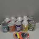 JOYIN 13 Pcs Carnival Bean Bag Toss, Knockdown Can Game Set, Holiday & Birthday Party Games, Outdoor Lawn Yard Activity for Kids Party Favors, Easter Egg Hunt for Classroom Gifts (Monster Style)