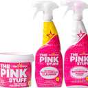 Stardrops - The Pink Stuff - The Miracle Cleaning Paste, Multi-Purpose Spray, And Bathroom Foam 3-Pack Bundle