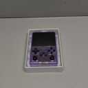 R40S PRO Retro Gaming Console, 30000+ HD Games Handheld Game Console, 3800mAh Rechargeable Mini Retro Video Console with 256GB TF Card, Portable Pocket Arcade (Transparent Purple)