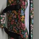 ZGME American Mahjong Set,166 White Tiles with Dark Green Small Flower Bag and Accessories,4 All-in-One Mahjong Racks with Pushers