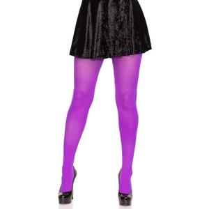 Leg Avenue Women's Nylon Spandex Tights (Purple)