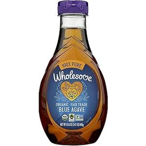 Wholesome Sweeteners, Blue Agave, Light, Organic, 23.5 oz 2 Pack