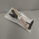 2 Pack Welding Chipping Hammer and Wire Brush Set  11" Hammer with Coil Spring Handle, Cone and Vertical Chisel and 9.8" Stainless Steel Brush for Slag, Spatter, Residue Removal (Wood, Black)