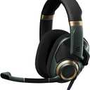 EPOS H6Pro - Open Acoustic Gaming Headset with Mic - Lightweight Headband - Comfortable & Durable Design - Xbox Headset - PS4 Headset - PS5 Headset - PC/Windows Headset - Gaming Accessories (Green) (One-size)