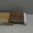 BAYKA Floating Shelves, 22.5 inches Rustic Wood Wall Shelves for BathroomBedroom, Living Room, Kitchen & Book, Hanging Display Decor Organization Shelf with 22 lbs Capacity (Rustic Brown)