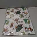 Febbleshow Funny Christmas Wrapping Paper for Boys Girls Kids - Xmas Gift Wrap with Green Monster, Trees, Snowflakes & Presents - 4 Jumbo Sheets, 28" x 40" Each (32 sq. ft ttl), Easy to Store