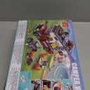 Camping Van Construction Toy 924 Pieces Building Block Set with Picnic Table Grill & Fire Scene Gift for Kids Teens & Vehicle Fans