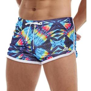 AIMPACT Mens Running Shorts Breathing Workout Gym Booty Short Shorts (XXL)