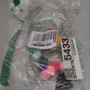 Rainbow Mini Felt Ball Star Christmas Tree Topper Small Colorful Pom Pom Felt Ball 4.7 x 5.9 Inch Tiny Xmas Tree Topper Colorful Five Pointed Star Xmas Ornaments for Decoration