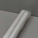 HESTIA No Drill Cordless Blackout Roller Shades Screwless Waterproof Shower Window Blinds, Auto-Retraction Easy Install Blind for Bathroom/Kitchen/Office/Exterior, White, 45" W x 54" H