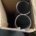 3 Inch Straight Pipe Stainless Steel T304 Tubing Piping 48 Inch Long 3" OD Tailpipe DIY Pipe,Pack of 2
