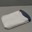 Derila Pillowcase | Designed to Keep Your Derila Memory Foam Pillow for snoring Relief Covered and Protected with This Crisp, Clean, White Pillowcase Made from Premium Materials (Standard (19.7" x 11.8" x 3.9"))