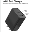Cell Candy Fast Charge Dual Port Wall Charger and Cell Candy Phone Grip with for Smartphones