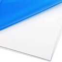Premium 1/4 Clear Acrylic PlexiGlass Sheet (12" X 24")