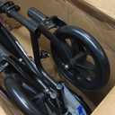 Drive Medical Lightweight Folding Transport Wheelchair - Reliable Mobility Support - Durable Steel Frame - Swing-Away Footrests - Compact Travel Design - Silver