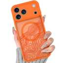 BITOBE Cute Case for iPhone 17 Pro [Compatible with MagSafe] - Orange