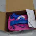 IDAODAN Electric Balloon Pump, Portable Electric Balloon Blower Machine Balloon Air Pump Dual Nozzle Rose Red 110V 600W Balloon Inflator for Party Decorations