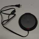 Candle Warmer Plate Safely Releases Scents Without a Flame- Used as Candle Jar Warmer, Candle Melter, Coffee Warmer, Mug Warmer, Cup Warmer in Your Home & Office (Black)