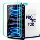 ESR 2 Pack Screen Protector for iPad Air 5th/4th Generation (2022/2020)iPad Pro 11 Inch (2022/2021/2020/2018) Screen Protector, Tempered-Glass Film with Alignment Frame, Anti-Scratch, HD Clarity