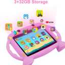 MengDash Kids Tablet, 7 inch Tablet for Kids 2-10, Educational Learning Toddler Tablet Android 11, 3GB RAM+32GB ROM Storage, Google Play YouTube