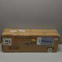 6 FT Prelit Snow Flocked Christmas Tree, Artificial Spruce Christmas Tree with 250 Warm White LED Lights, 600 PVC Branch Tips, Easy Assembly/Metal Stand/Hinged Branches Decoration