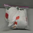 AOTHSO 5 Packs Kids Snowman Onesie Christmas Costume Plush One-Piece Cosplay Set with Gloves Scarf Glasses for Boys Girls (11-12 Years)