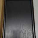 PATIKIL Wood Serving Tray 12x8 Inch Outer Base, Rectangular Decorative Platter for Home Decor Kitchen Table Candle Holder, Black