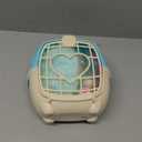 SCRUFFALUVS Blue Surprise Pet, Mystery Plush Toys, Stuffed Animals, Wash to Reveal 1 of 3 Rescue Surprise Toy Pets: Puppy, Bunny, or Kitty - Includes 8.7" Deluxe Carrier