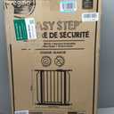 Regalo Safety 29-38.5" Baby Gate for Doorways & Bottom of Stairs, Pressure Mounted Baby Gate with Door for Babies, Toddlers & Pets, Tested & Safe for 30 Years, American Designed, American Owned, White