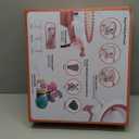 Knitting Machine 48 Needles,Smart Loom Knitting Machine with Row Counter,Knitting Board Rotating Double Knit Loom Machine for  Gift,DIY Knit Scarf Hat Sock(with Wool)