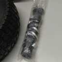 GICOOL 13x5.00-6 Flat Free Lawn Mower Tire and Wheel, 13x5-6 Riding Lawnmower Tire with 3"-6" Centered Hub and 3/4" & 5/8" Bearings, Tractor Turf Tire Turf-Friendly, 2 Pack