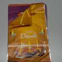 Gilprop 48 Pcs Diwali Gift Bags with Handle Happy Diwali Plastic Party Favor Bags Festival of Lights Goody Treat Candy Pouches for Indian Deepavali Celebration Party Supplies