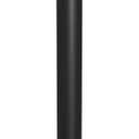 YUMORE Paper Towel Holder Countertop, Black Paper Towel Holder with Weighted Base Non Slip, Standing Paper Towel Roll Holder for Kitchen Bathroom, Stainless Steel (Matte Black)