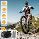 2 Pack 29 Inch Bike Tube, 29" Bicycle Tube for 29 x 2.125/2.2/2.25/2.3/2.35/2.4 Bike Tire, Butyl Rubber Inner Tube with 2 Tire Levers for Mountain MTB Bike