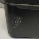 MYMULIKE Bed Risers 4 inch,6 inch, 8 inch, Oversized Furniture Risers, Support Up to 6000 Lbs, Lift 4 inch for Couch, Sofa, Table,Chair Black 8 Pack