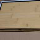 DesktopOrganizer-1drawer Prosumer's Choice Desk Paper Organizer Tray Wood - Ideal Solution and Size for Clean Desktop Setup - Suitable Desktop Organizer, Dimensions: 1.6 'H',12.5 'L',8.8'W'