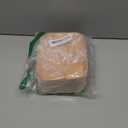 50 Pcs Wood Grain Paper Plates, 6.5 Inch Rectangle Plates, Disposable Rustic Party Plate for Woodland Baby Shower, Camp Fire, Camping, Lumberjack Birthday Party Supplies (S)