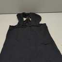 Verdusa Women's Summer Going Out Tops Festival Outfits Metal Criss Cross Sleeveless Halter Top Black Large